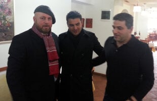 În vizită la Arad » Mutu, la primul contact cu UTA. Va fi noul consilier administrativ al echipei