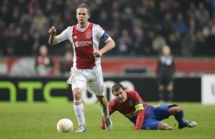 Căpitanul lui Ajax explică unde a greşit Steaua: "În Champions League n-am fost iertaţi"