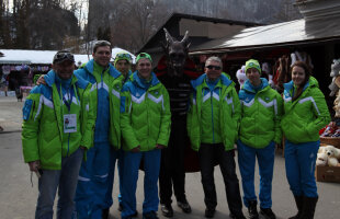 Sloveni şi Bran » Lotul Sloveniei a fost în vizită la Castelul Bran