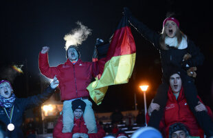 Turnul victoriei » Cum se bucură delegaţia germană la ceremoniile de decernare a medaliilor :D