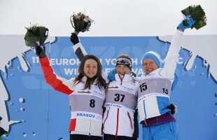 FOTO Încă o medalie pentru România la FOTE 2013 » Dorottya Buzas a cîştigat argintul la biatlon