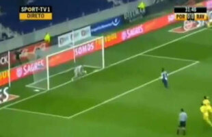 VIDEO Să ia lecţii de la Mutu! Noul star al lui FC Porto a ratat ruşinos o execuţie ”a la Panenka”