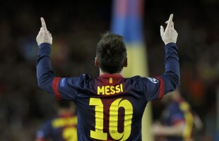 La 13 reuşite de primul loc » Messi îşi continuă cursa de urmărire a lui Raul