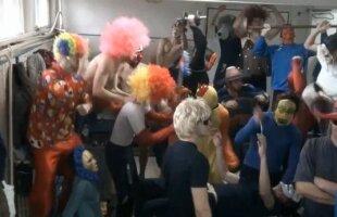 VIDEO Prima echipă din România lovită de febra Harlem Shake