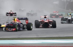 FOTO şi VIDEO Marele Premiu al Malaeziei » Vettel s-a impus, Alonso a abandonat în turul 2