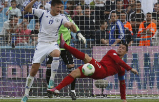 Eroul Cristiano » Ronaldo a făcut deplasarea la Baku deşi e suspendat pentru meciul cu Azerbaidjan