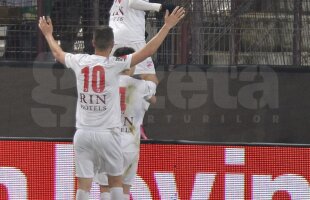 FOTO şi VIDEO Faceţi loc, vin "cîinii roşii"! » Dinamo urcă la două puncte de locul 2, după 1-0 cu CFR Cluj