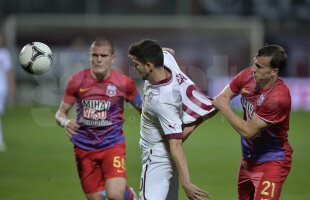 FOTO şi VIDEO Bourceanu a salvat un punct pentru lider » Rapid - Steaua 1-1, după un derby umbrit de incidente