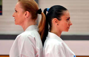 FOTO Ioana Simion şi Alexandra Mirea, între medicină şi karate