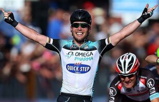 Pentru Wouter Weylandt! Mark Cavendish stăpîneşte sprintul din Turul Italiei