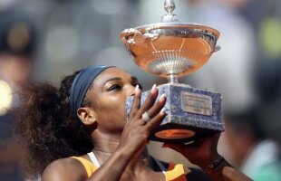 După ce a învins-o pe Halep în semifinale, Serena Williams a cîştigat turneul de la Roma