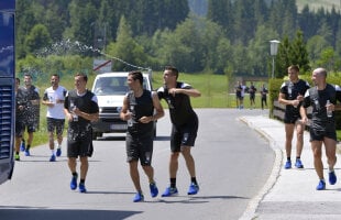 FOTO Maraton în caniculă » Steliştii se antrenează în Austria la peste 30 de grade