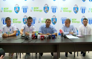 CS "U" Craiova şi-a prezentat oficial componenţa şi planurile de viitor: "Promovăm sigur! Avem buget de 2 milioane de euro"