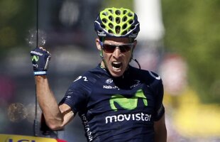 Rui Costa cîştigă etapa 16 dintr-o evadare mamut! Contador scutură lanţul, dar Froome rămîne în control