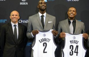 Brooklyn Nets, show pe piaţa NBA! Jason Kidd îi va avea sub comandă pe Kevin Garnett şi pe Paul Pierce