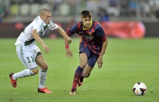 VIDEO Neymar a debutat la Barcelona în amicalul de la Gdansk: "M-au luat tare polonezii!"