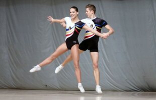 Aglomeraţie mare pe podium! » România şi alte 3 ţări au luat aurul la gimnastică aerobică, proba de perechi mixt, la Jocurile Mondiale ale Sporturilor Neolimpice