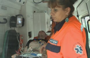 VIDEO Suporterul rapidist care a leşinat făcînd greva foamei în Giuleşti i-a îngrijorat pe medici: "E destul de rău"