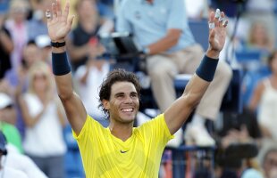 Nadal este invincibil pe hard! A cîştigat şi turneul de la Cincinnati » Spaniolul a urcat pe locul 2 ATP