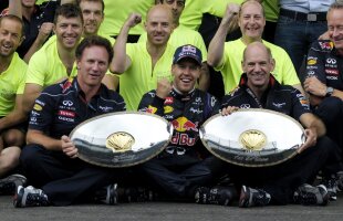 En fanfare! » Vettel l-a depăşit pe Hamilton şi a cîştigat fără probleme Marele Premiu al Belgiei