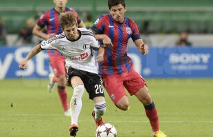 Scorul preferat, 2-2, a dus-o pe Steaua în Ligă » Cifrele meciului cu Legia