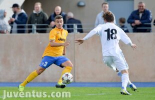 Ghinion pentru Vlad Marin, primul român din UEFA Youth League » Fundaşul lui Juventus a marcat în propria poartă cu Copenhaga