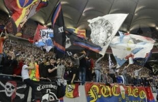 Surpriză în tribunele de pe Veltins Arena » Cine susţine Steaua la meciul cu Schalke