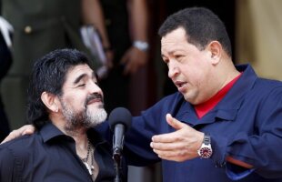 Maradona, şocat de întîlnirea cu fostul prieten Chavez: ”500 de minute fără apă şi cafea!”