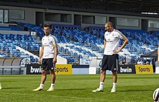 VIDEO  E Real?! "Galacticii" Bale, Modrici, Benzema şi Jese încearcă imposibilul la un antrenament special