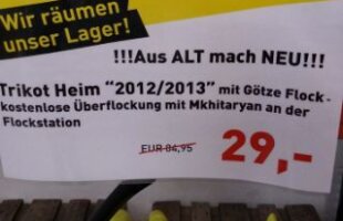 La Dortmund, nimic nu se pierde, totul se transformă! Cum vînd nemţii tricourile lui Gotze, deşi acesta a plecat la Bayern :D