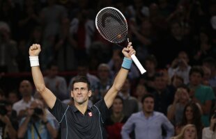 Djokovici a cîştigat turneul de la Paris după ce l-a învins în două seturi pe David Ferrer, 7-5, 7-5