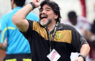 Diego Maradona îl face praf pe Cosmin Olăroiu: "E lipsit de respect! Toţi din Emirate ştiu cum a făcut el performanţe"