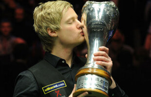 Neil Robertson a devenit primul jucător de snooker din afara Marii Britanii care bifează "Tripla Coroană"!