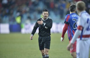 Arbitrul Dima, care a favorizat Steaua cu Oţelul, a intrat pe lista neagră a lui Deaconu: "Mi-am pierdut încrederea în el"