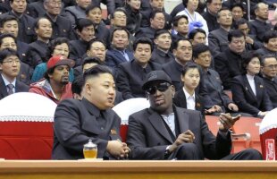 Îndrăgostit de Kim » Dennis Rodman a plecat din nou în Coreea de Nord!