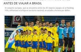 Jucăm cu Chile! » Sud-americanii ne-au confundat însă naţionala cu o echipă de club din Rusia :X