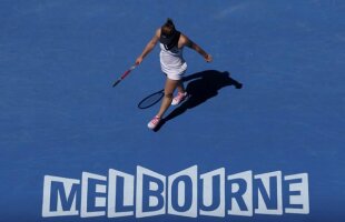 Prea multe emoţii » Simona Halep s-a oprit în această dimineaţă în sferturile de finală la Australian Open