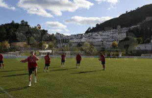 FOTO Dinamoviştii au efectuat azi primul antrenament la Marbella » Mîine, amical cu polonezii de la Korona Kielce