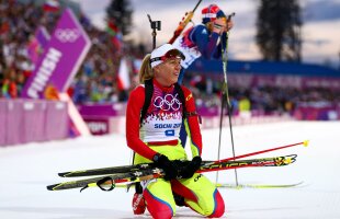 Tot Eva Tofalvi e etalonul! » Românca a terminat pe locul 20 la biatlon