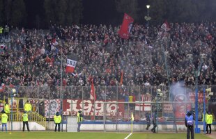 FOTO Încă o gafă a suporterilor lui Dinamo! Euforia derby-ului i-a făcut să uite să termine un cuvînt dintr-un banner :)