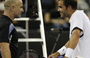 Întîlniri de lux » Ziua Mondială a Tenisului se sărbătoreşte azi în peste 50 de ţări: Andre Agassi - Pete Sampras e meciul zilei