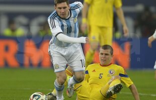 FOTO Lui Messi i s-a făcut rău » Argentinianul a vomitat pe teren în primele minute ale amicalului cu România