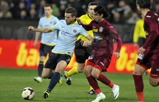 VIDEO Atacant fals, dar decisiv » Chipciu a adus o victorie esenţială pentru Steaua în lupta la titlu, 1-0 cu CFR Cluj