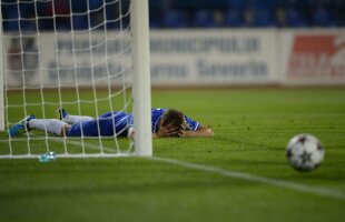 La pămînt! » Ştiinţa a pierdut ruşinos cu Mioveni, iar play-off-ul începe să pară o himeră