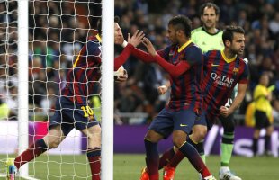 VIDEO şi FOTO Real Madrid - FC Barcelona 3-4 » "Tripla" lui Lionel Messi o ajută pe Atletico să urce pe primul loc în La Liga