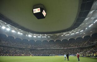 Derby de România se joacă în saună » Acoperişul de pe Naţional Arena a fost tras!