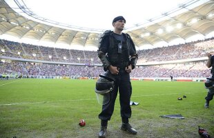 Forţele de ordine se mobilizează la derby » Peste 1.300 de jandarmi şi poliţişti vor asigura ordinea la Steaua - Dinamo