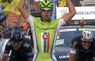 Peter Sagan s-a impus în E3 Harelbeke. Fabian Cancellara şi-a arătat colţii, Tom Boonen a fost ezitant