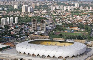 Perla Junglei » Arena din Manaus are forma unui coş de paie, produs specific zonei, şi e construită după toate preceptele unui stadion eco