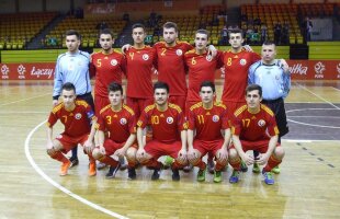 Romania joacă împotriva Ungariei la U21, la futsal